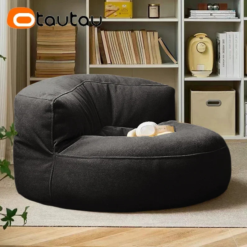 Floor Cushion Pouf - OTAUTAU 충전재 포함 방수 빈백 푸프