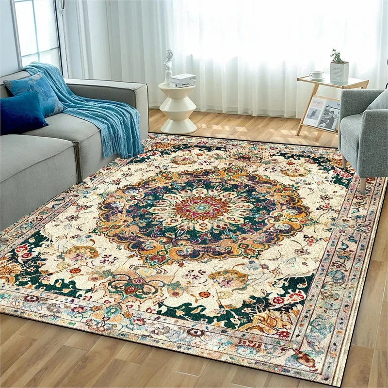 빈티지 페르시안 스타일 럭셔리 오리엔탈 카펫, 거실 및 - Luxury Home Textiles Usa 리뷰 및 가격