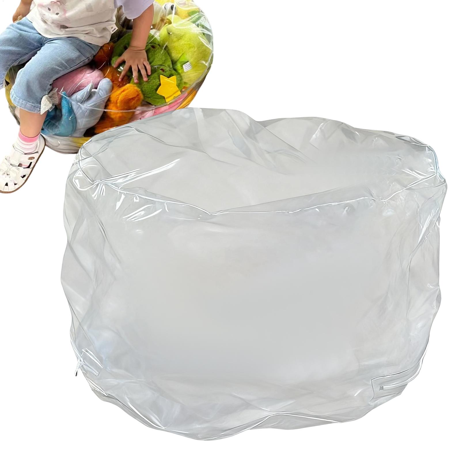 방수 시트 투명 의자 투명 동물 모양 수납 의자 창의적 - Floor Cushion Pouf 리뷰 및 가격