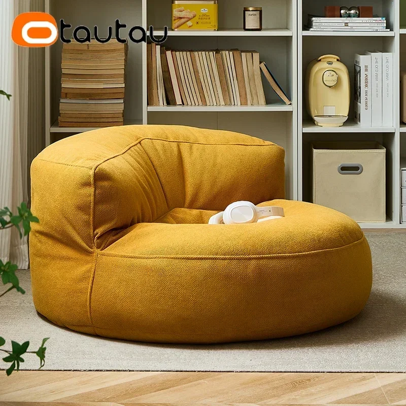 OTAUTAU 충전재 포함 방수 빈백 푸프 의자, 정원 - Floor Cushion Pouf 리뷰 및 가격