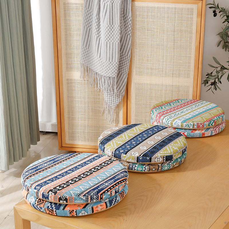 4.5cm 두께의 메모리 폼 원형 바닥 쿠션, 미끄럼  - Floor Cushion Pouf 리뷰 및 가격